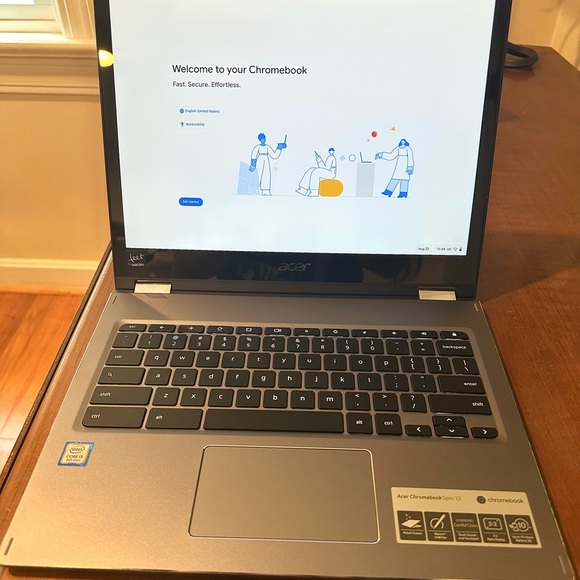 Acer Chromebook Spin 13
Touchscreen Laptop (2 in 1) with Charger - Picture 2 of 3